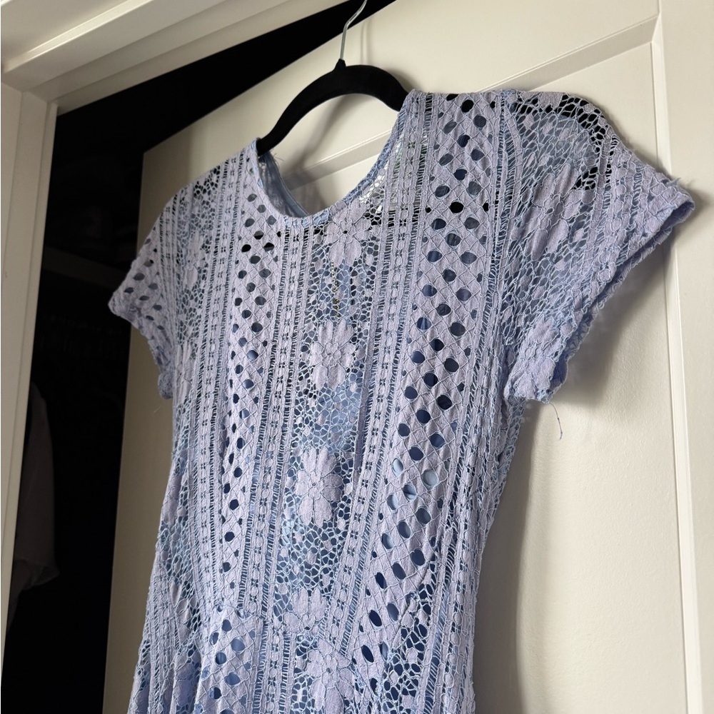 Small light blue dress from Lulus
